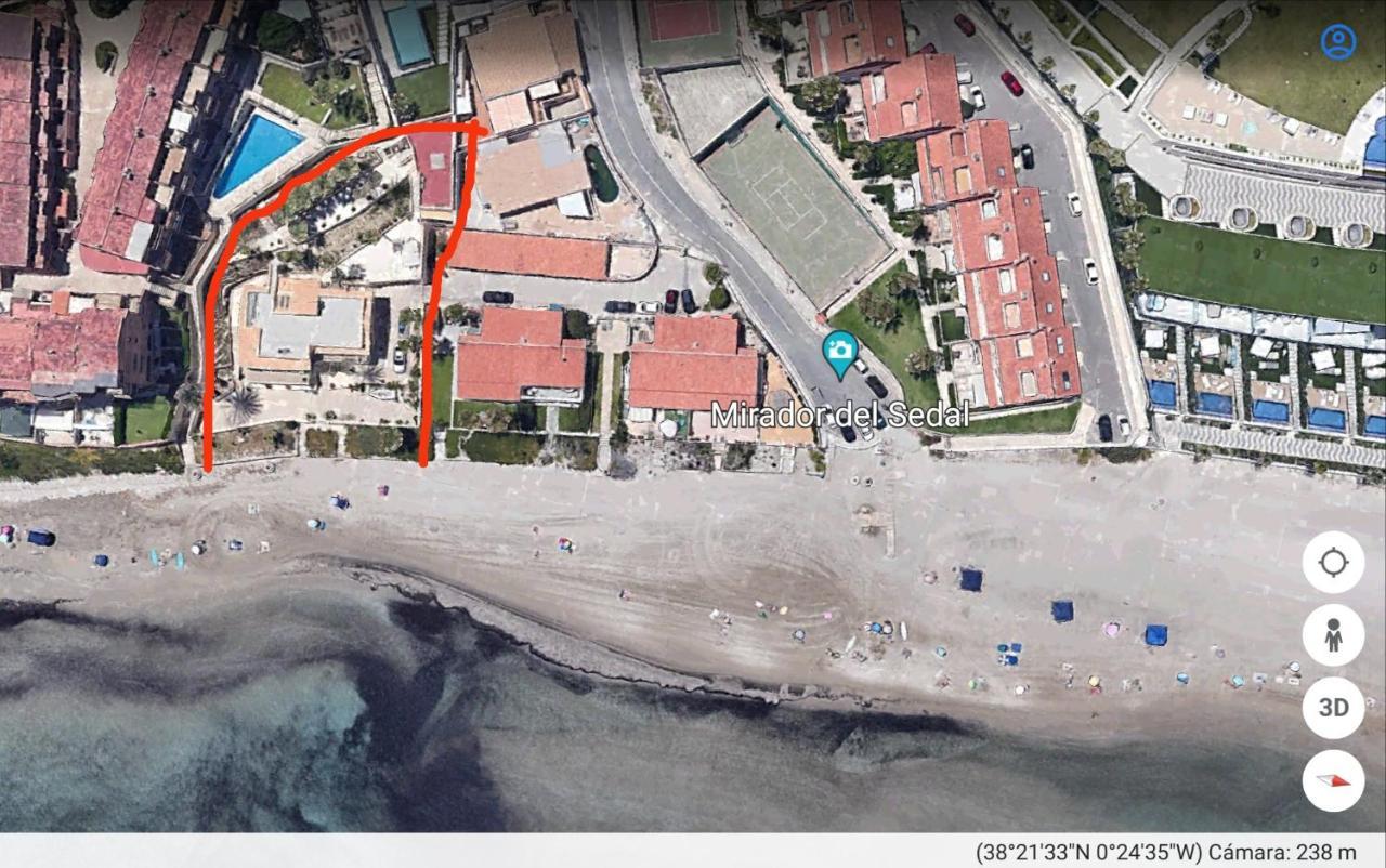 Excepcional Apartamento Loft A Pie De Playa En Chalet Roquetes Alicante Dış mekan fotoğraf