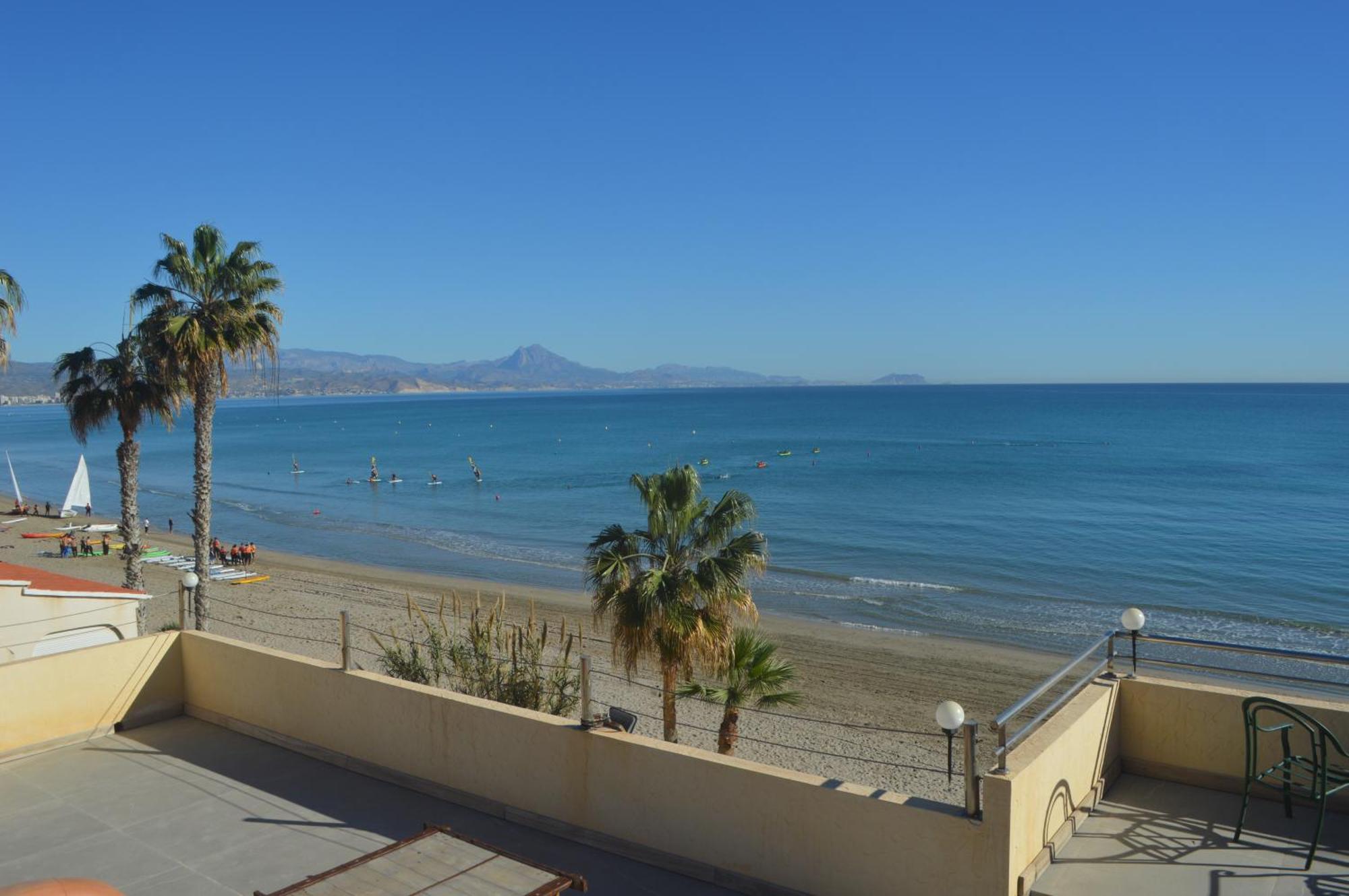 Excepcional Apartamento Loft A Pie De Playa En Chalet Roquetes Alicante Dış mekan fotoğraf