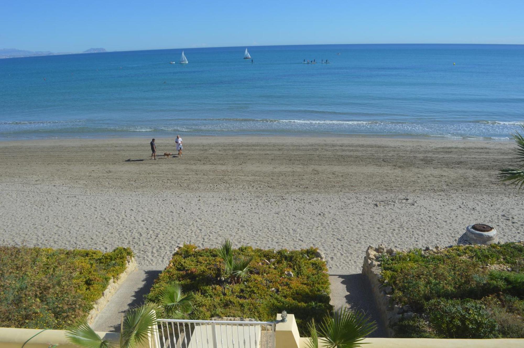 Excepcional Apartamento Loft A Pie De Playa En Chalet Roquetes Alicante Dış mekan fotoğraf